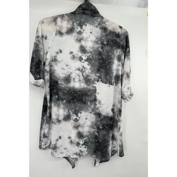 Melissa McCarthy Seven Kimono Women’s 2X Lightweight Watercolor Duster Cardigan - Picture 10 of 16